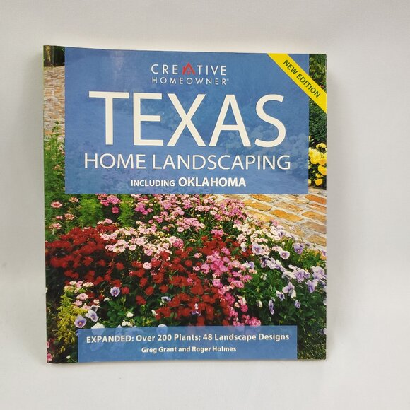 Texas Home Landscaping Including Oklahoma Creative Homeowner Paperback Book - Picture 1 of 13